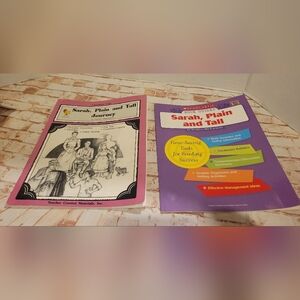 Set of 2 Sarah Plain and Tall Book Teacher Resource Guide